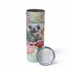Koala Australia Mother's Day Personalised Skinny Tumbler Love ya Heaps Mum Watercolor
