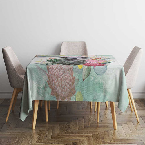 Koala Australia Mother's Day Personalised Tablecloth Love ya Heaps Mum Watercolor