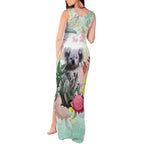 Koala Australia Mother's Day Personalised Tank Maxi Dress Love ya Heaps Mum Watercolor