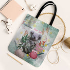 Koala Australia Mother's Day Personalised Tote Bag Love ya Heaps Mum Watercolor