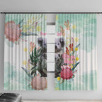 Koala Australia Mother's Day Personalised Window Curtain Love ya Heaps Mum Watercolor