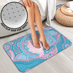 Koala Mum Australia Mother's Day Personalised Bathroom Set Pink and Blue Aboriginal Art