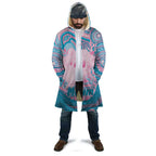 Koala Mum Australia Mother's Day Personalised Cloak Pink and Blue Aboriginal Art