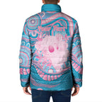 Koala Mum Australia Mother's Day Personalised Padded Jacket Pink and Blue Aboriginal Art