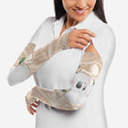 Koala Mum Australia Mother's Day Personalised Arm Sleeves Beige Aboriginal Art