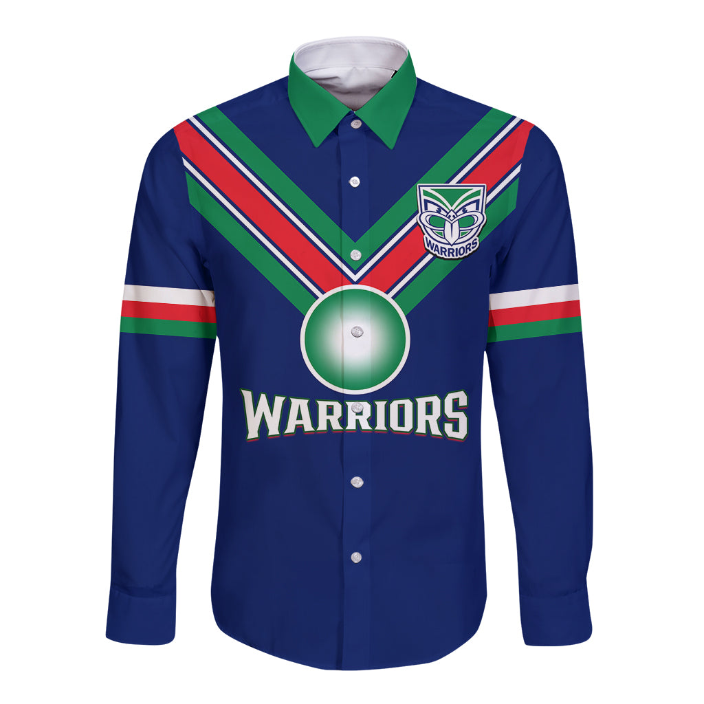 personalised-warriors-rugby-long-sleeve-button-shirt-new-zealand-sporty-blue-style