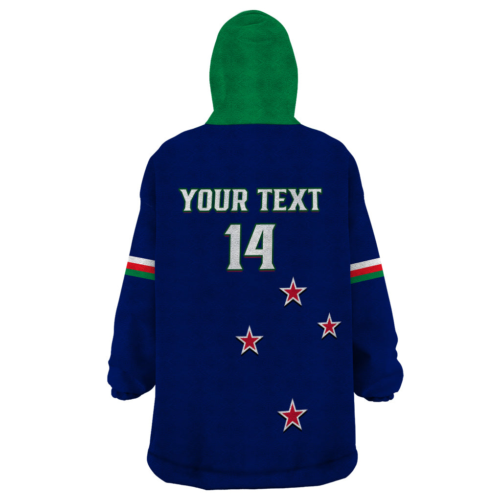 personalised-warriors-rugby-wearable-blanket-hoodie-new-zealand-sporty-blue-style