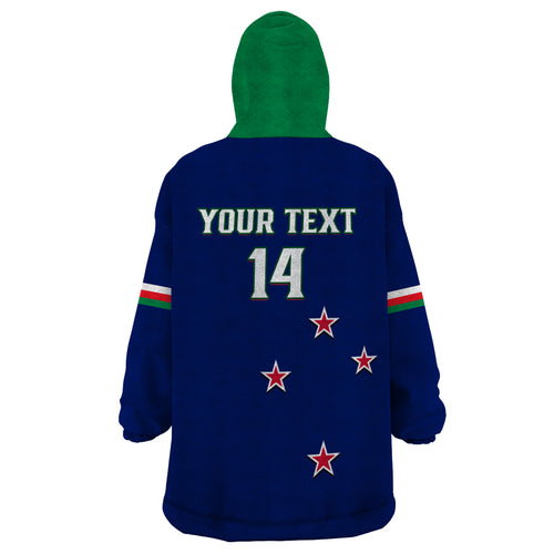 personalised-warriors-rugby-wearable-blanket-hoodie-new-zealand-sporty-blue-style