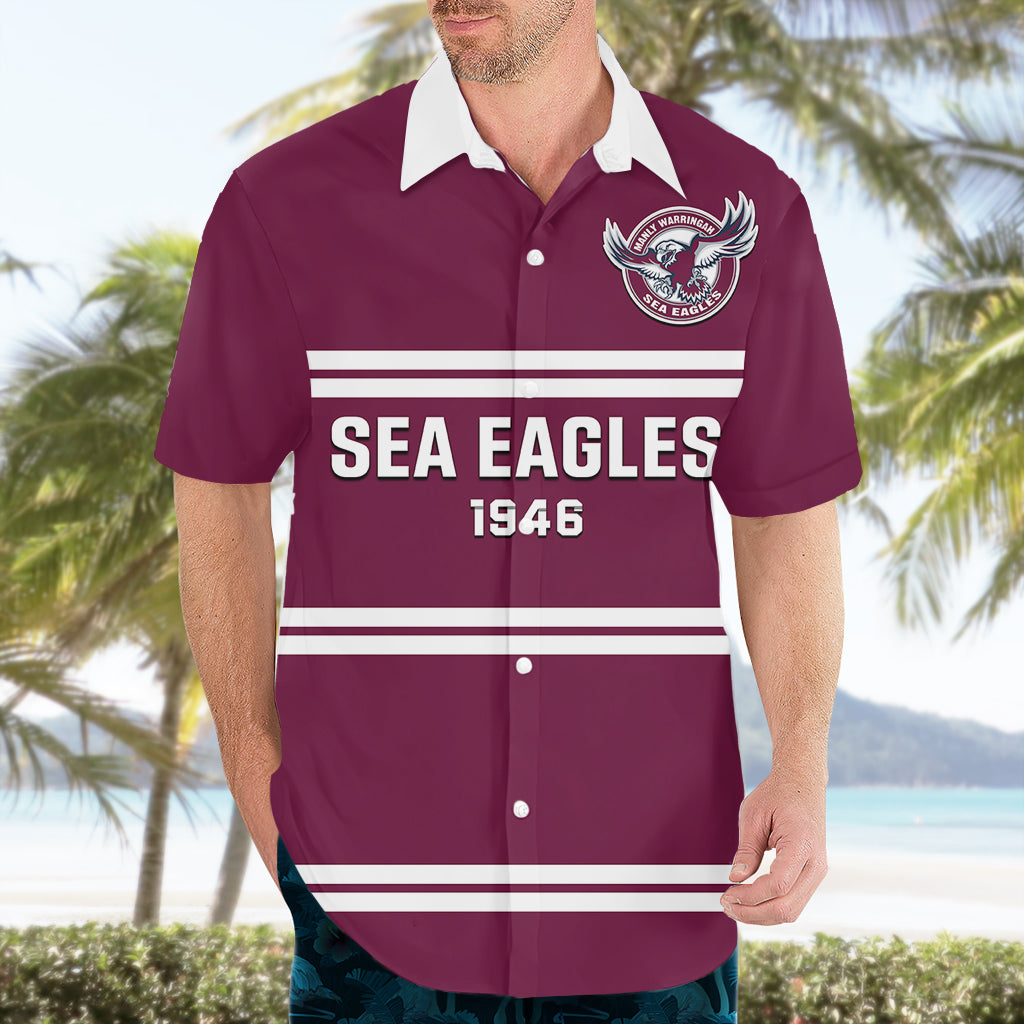 sea-eagles-rugby-hawaiian-shirt-manly-warringah-maroon-sporty-style