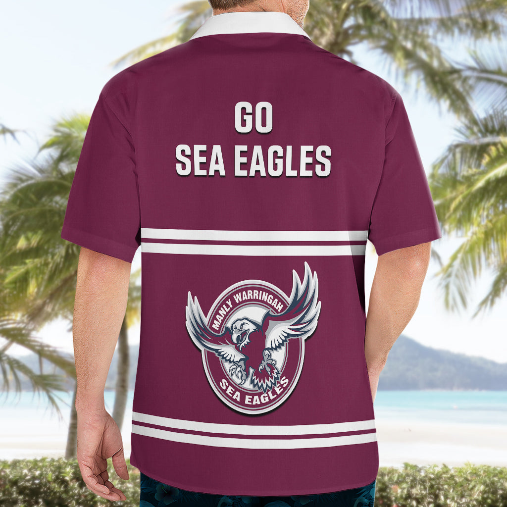 sea-eagles-rugby-hawaiian-shirt-manly-warringah-maroon-sporty-style