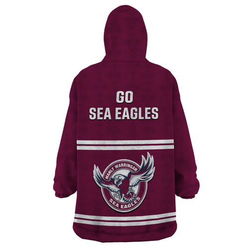 sea-eagles-rugby-wearable-blanket-hoodie-manly-warringah-maroon-sporty-style