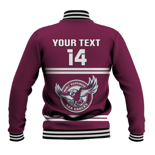 personalised-sea-eagles-rugby-baseball-jacket-manly-warringah-maroon-sporty-style