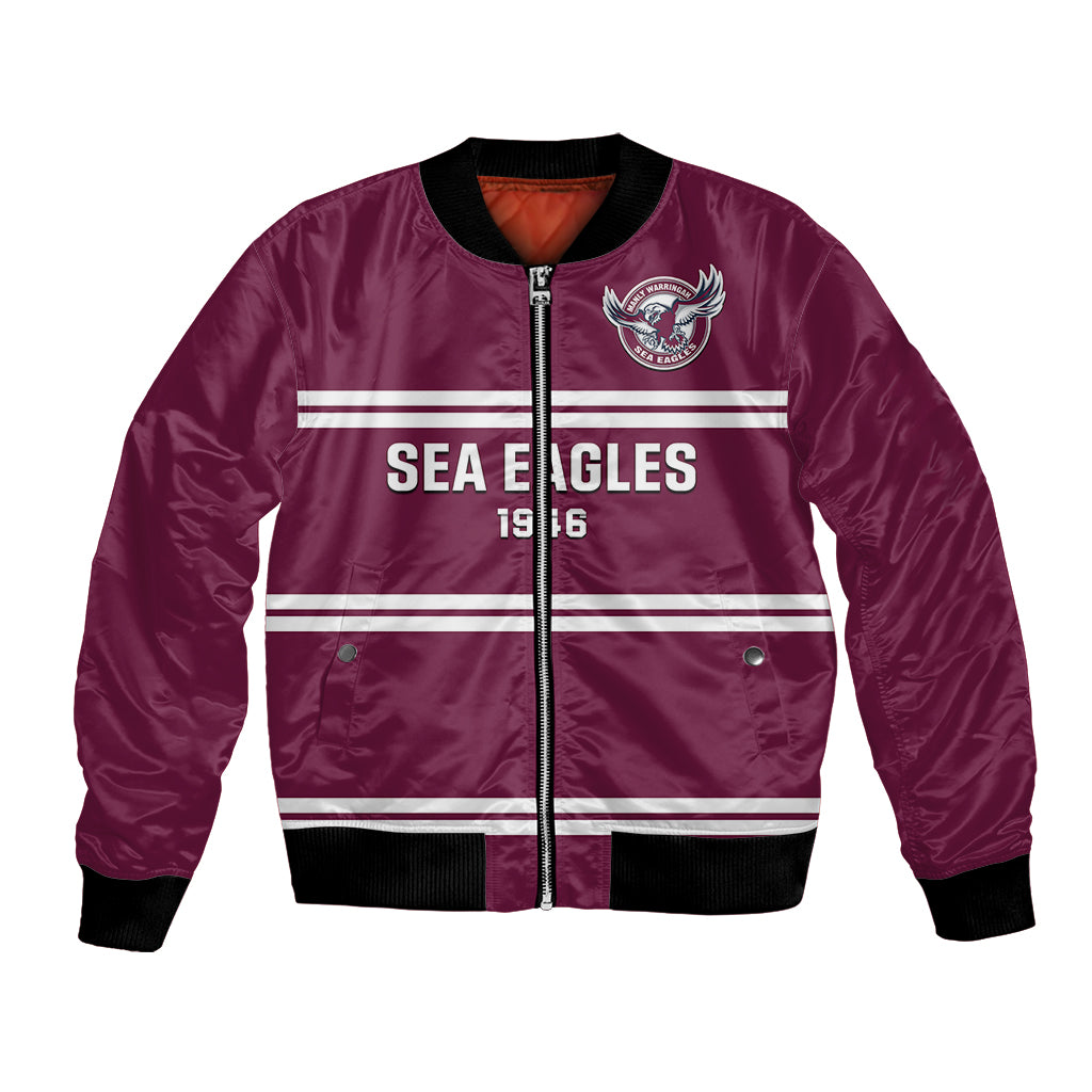 personalised-sea-eagles-rugby-bomber-jacket-manly-warringah-maroon-sporty-style