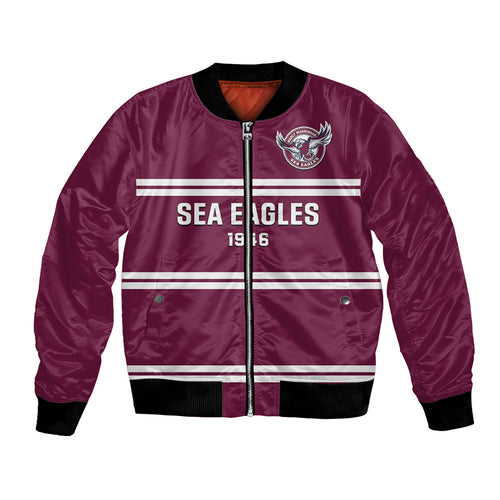 personalised-sea-eagles-rugby-bomber-jacket-manly-warringah-maroon-sporty-style
