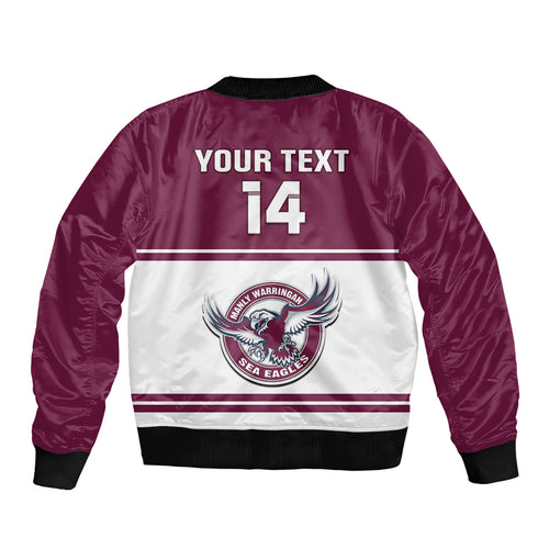 personalised-sea-eagles-rugby-sleeve-zip-bomber-jacket-manly-warringah-white-sporty-style