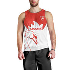 sydney-swans-football-men-tank-top-go-swannies-sporty-style