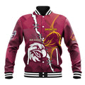 Personalised Broncos And Eagles Rugby Baseball Jacket Sporty Version