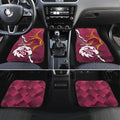 Personalised Broncos And Eagles Rugby Car Mats Sporty Version