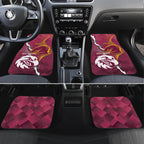 Personalised Broncos And Eagles Rugby Car Mats Sporty Version