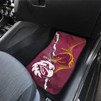 Personalised Broncos And Eagles Rugby Car Mats Sporty Version