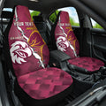Personalised Broncos And Eagles Rugby Car Seat Cover Sporty Version