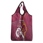 Personalised Broncos And Eagles Rugby Grocery Bag Sporty Version