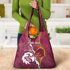Personalised Broncos And Eagles Rugby Grocery Bag Sporty Version
