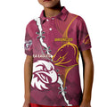 Personalised Broncos And Eagles Rugby Kid Polo Shirt Sporty Version