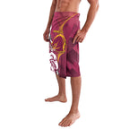Personalised Broncos And Eagles Rugby Lavalava Sporty Version