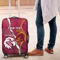 Personalised Broncos And Eagles Rugby Luggage Cover Sporty Version