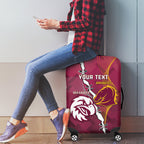 Personalised Broncos And Eagles Rugby Luggage Cover Sporty Version