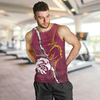 Personalised Broncos And Eagles Rugby Men Tank Top Sporty Version