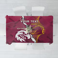 Personalised Broncos And Eagles Rugby Tablecloth Sporty Version
