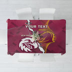 Personalised Broncos And Eagles Rugby Tablecloth Sporty Version