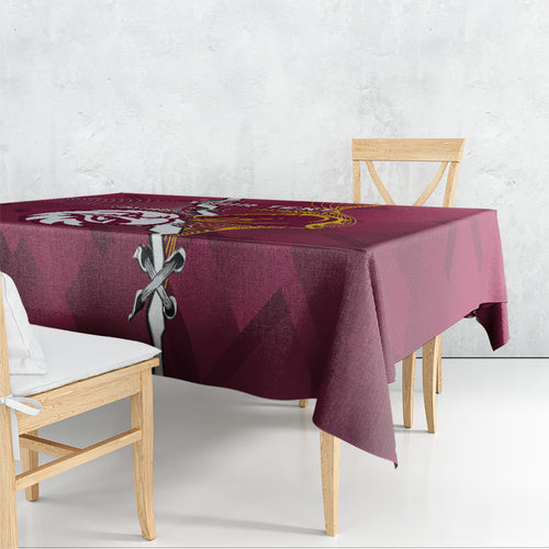 Personalised Broncos And Eagles Rugby Tablecloth Sporty Version