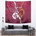 Personalised Broncos And Eagles Rugby Tapestry Sporty Version