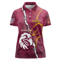 Personalised Broncos And Eagles Rugby Women Polo Shirt Sporty Version