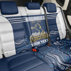 Custom Australia Brumbies Back Car Seat Cover Est 1995 Aboriginal Art