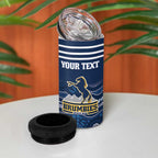 Custom Australia Brumbies 4 in 1 Can Cooler Tumbler Est 1995 Aboriginal Art