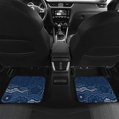 Custom Australia Brumbies Car Mats Est 1995 Aboriginal Art