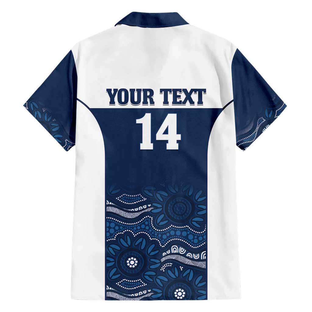 Custom Australia Brumbies Family Matching Short Sleeve Bodycon Dress and Hawaiian Shirt Est 1995 Aboriginal Art