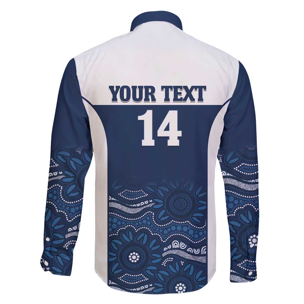 Custom Australia Brumbies Family Matching Short Sleeve Bodycon Dress and Hawaiian Shirt Est 1995 Aboriginal Art