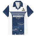 Custom Australia Brumbies Family Matching Summer Maxi Dress and Hawaiian Shirt Est 1995 Aboriginal Art