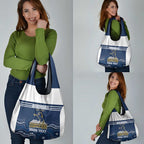 Custom Australia Brumbies Grocery Bag Est 1995 Aboriginal Art