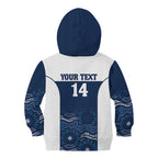 Custom Australia Brumbies Kid Hoodie Est 1995 Aboriginal Art
