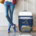 Custom Australia Brumbies Luggage Cover Est 1995 Aboriginal Art