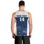 Custom Australia Brumbies Men Tank Top Est 1995 Aboriginal Art