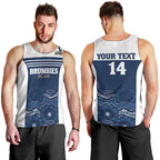 Custom Australia Brumbies Men Tank Top Est 1995 Aboriginal Art
