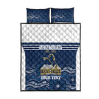 Custom Australia Brumbies Quilt Bed Set Est 1995 Aboriginal Art