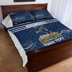 Custom Australia Brumbies Quilt Bed Set Est 1995 Aboriginal Art